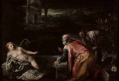 Susanna and the Elders, 1585 by Jacopo Bassano